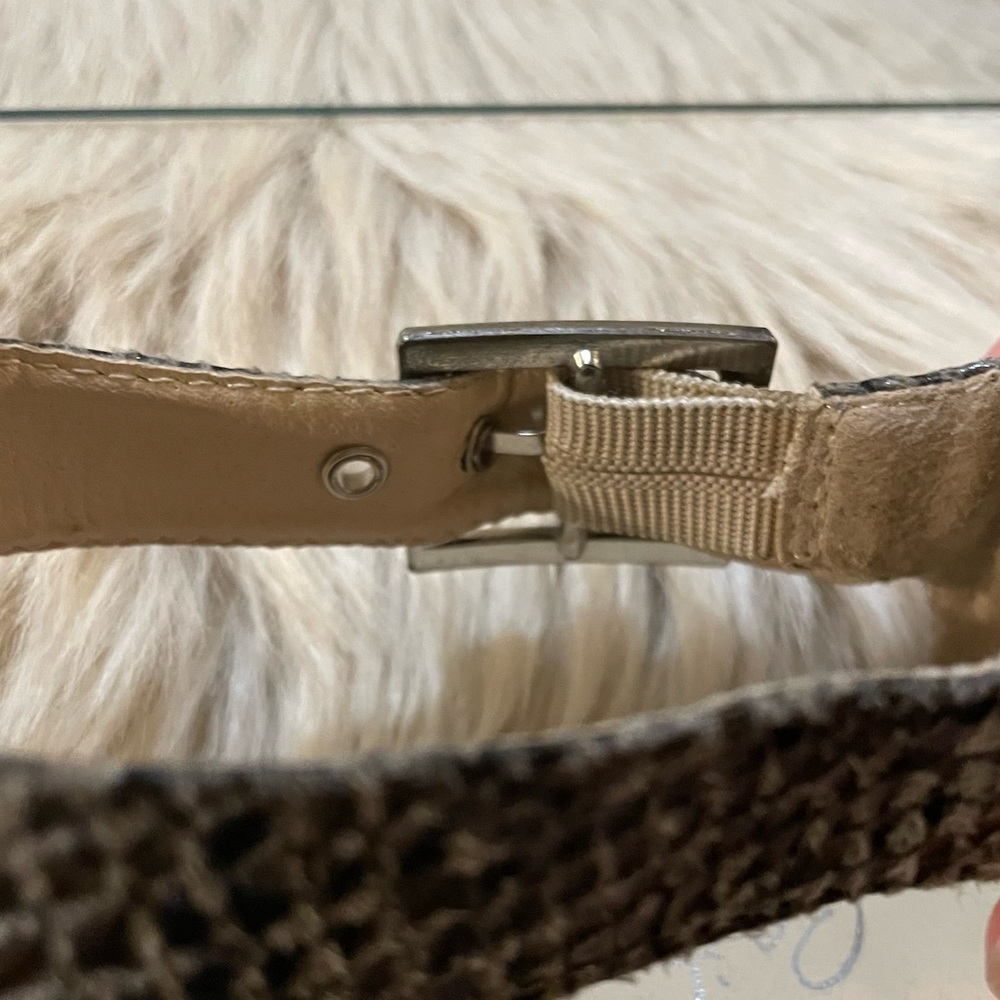 Reitmans Snakeskin Gray Wedges - Picture 6 of 8